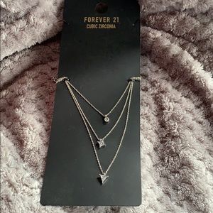 Forever 21 3 strand necklace